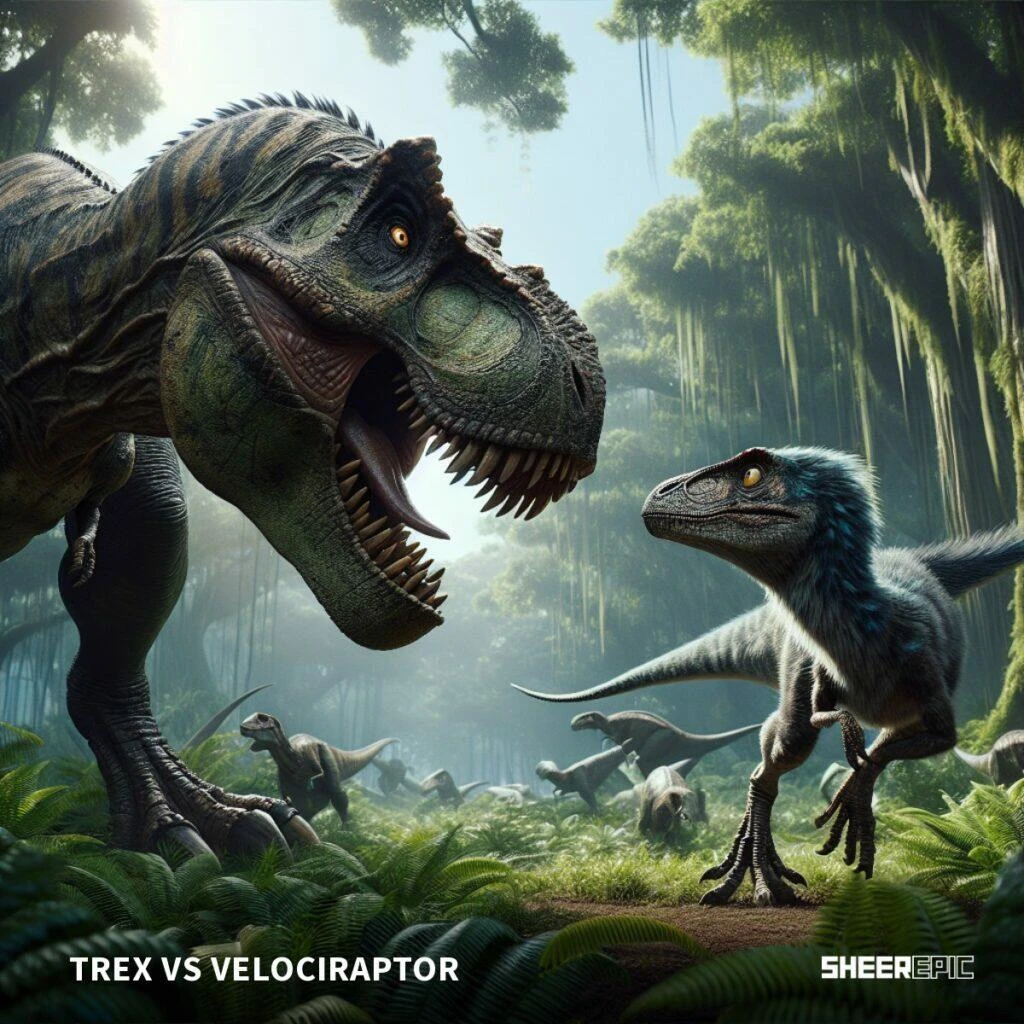 Velociraptor vs T-Rex: Who Would Win? Unveiling the Prehistoric Battle ...