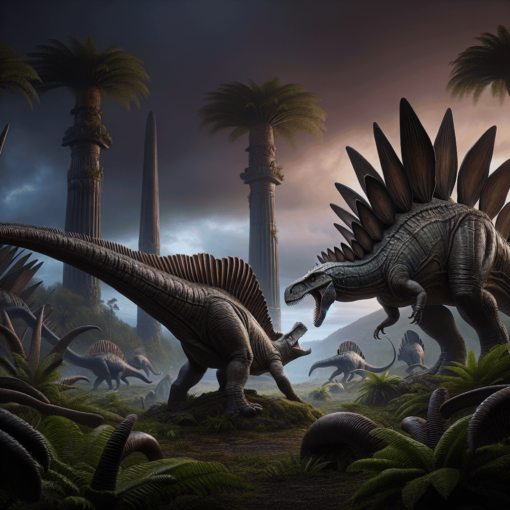 Stegosaurus vs Baryonyx