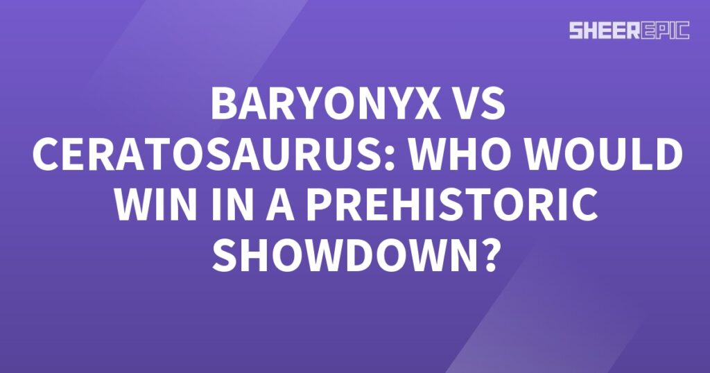 A purple background with white text featuring a Prehistoric Showdown.