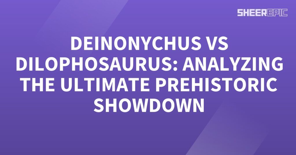 Delinquus vs dilophosaurus in the ultimate prehistoric showdown, analyzing their strengths and weaknesses.