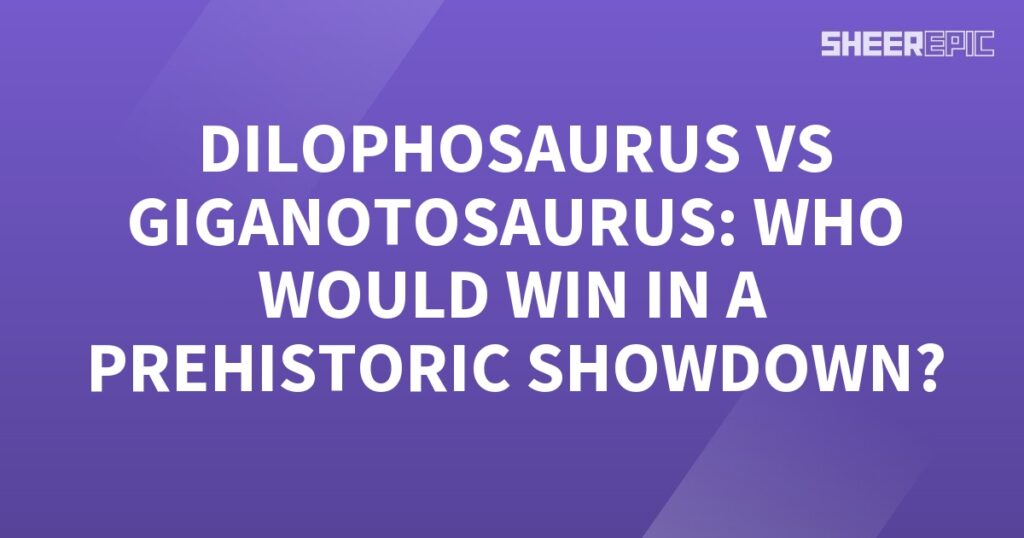 A prehistoric purple background with white text.