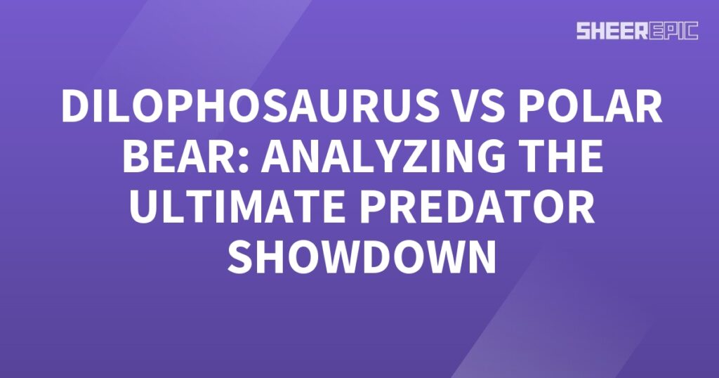 A purple background with Ultimate Predator Showdown text in white.