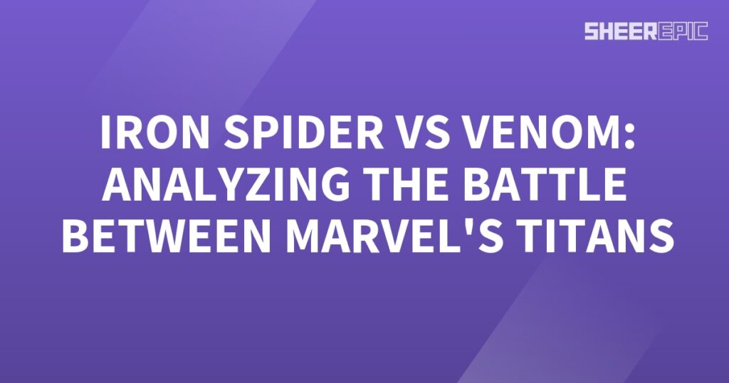 Analyzing the intense Battle between Iron Spider and Venom, Marvel's Titans.